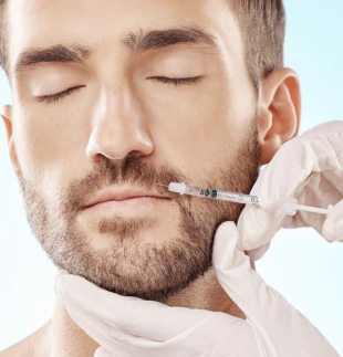 injection levre homme
