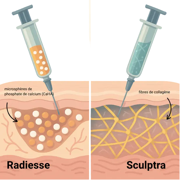 Sculptra vs Radiesse 1 Comparatif Sculptra vs Radiesse