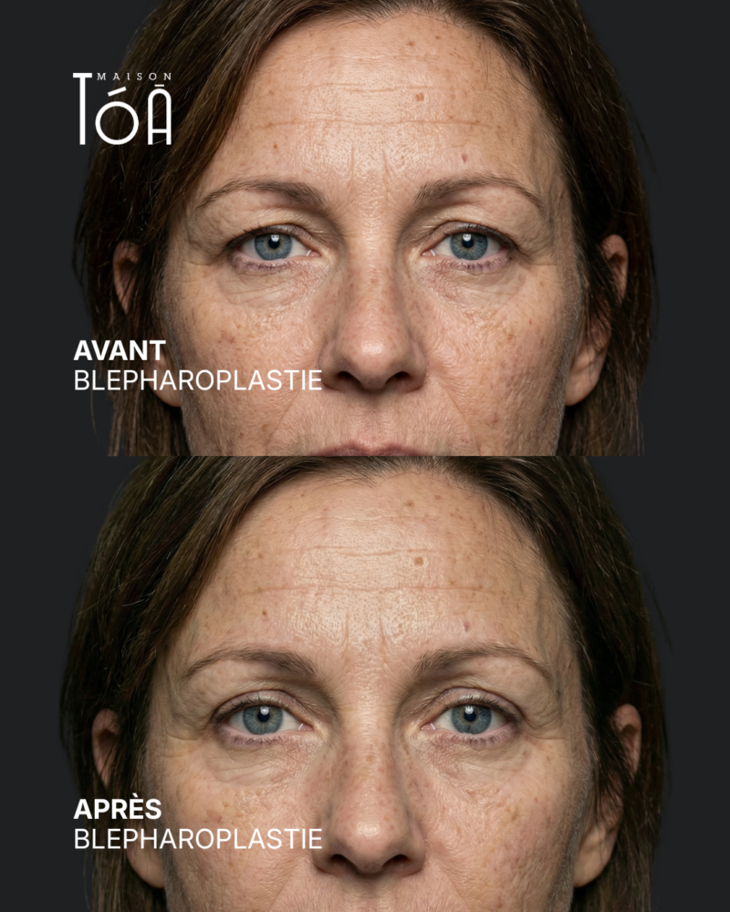 Blépharoplastie 8 Blépharoplastie avant après