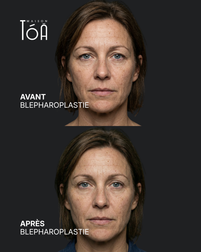 Blépharoplastie 7 Blépharoplastie avant après