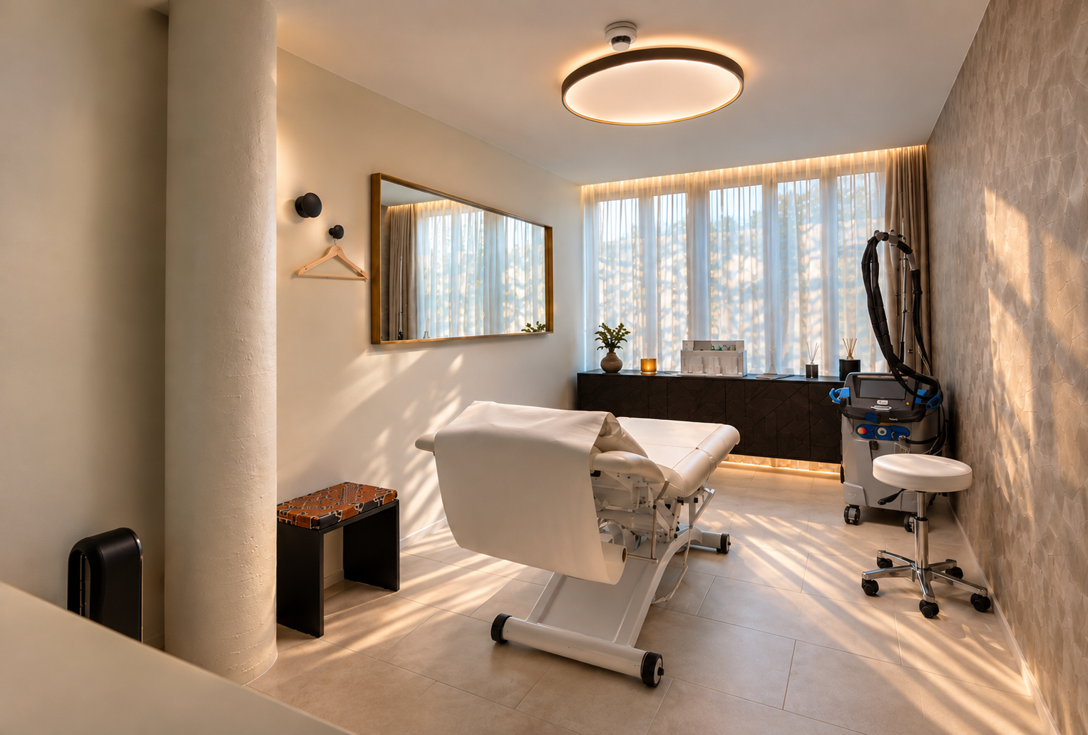 Accueil 10 Cabinet de soins baigne de lumiere douce