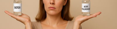 Botox vs acide hyaluronique