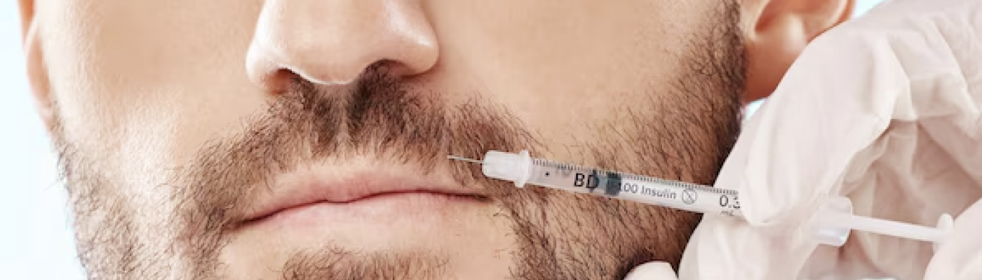 injection levre homme